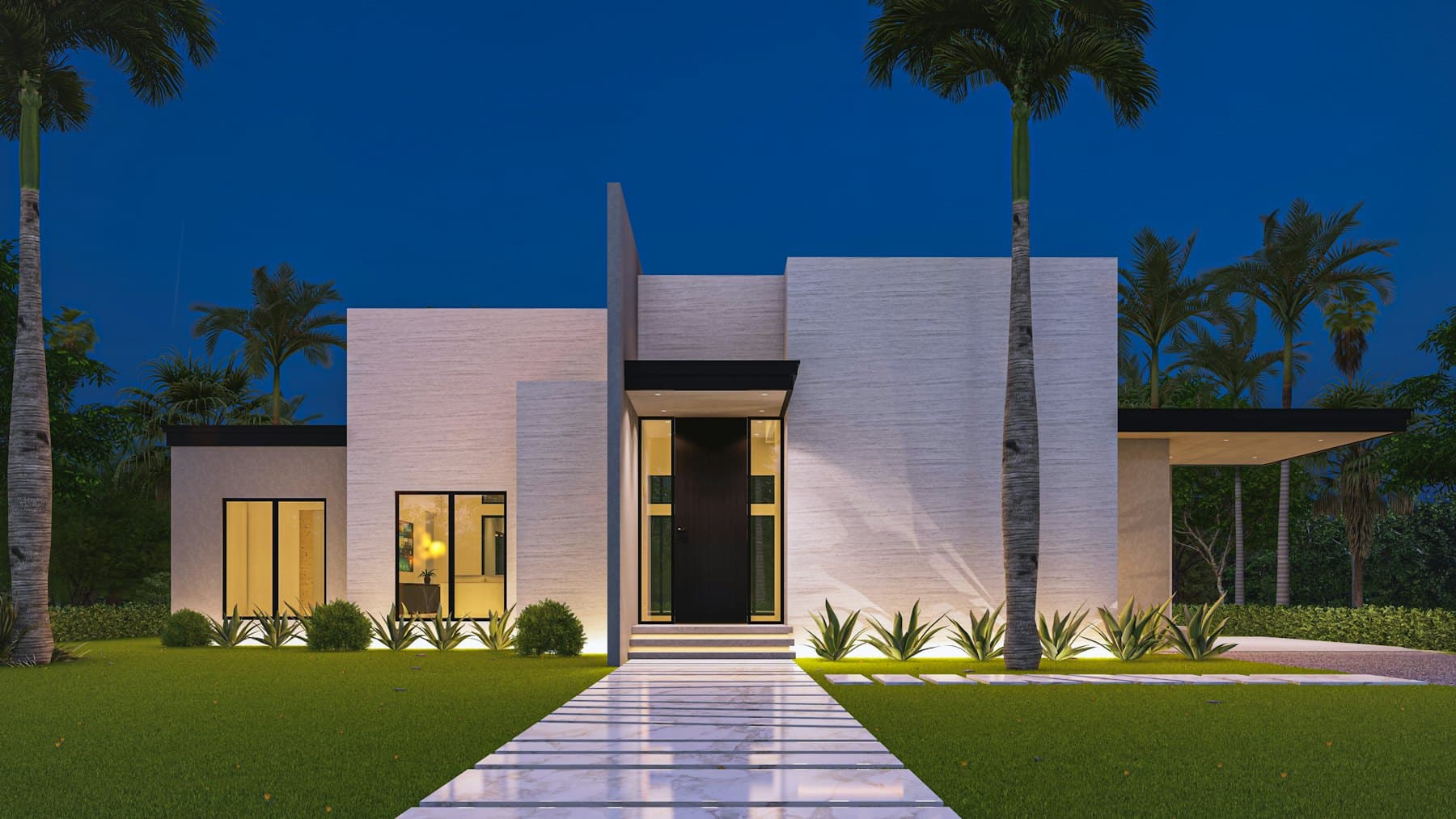 Contemporary luxury architecture