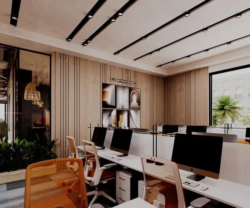 Aspect Tower Offices open-plan workspace, view 9