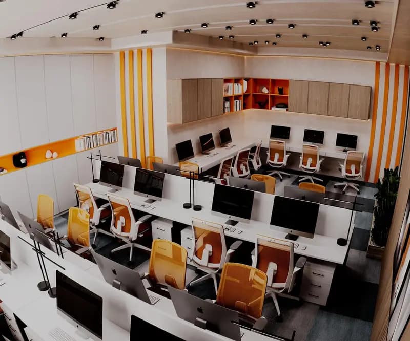 Aspect Tower Offices open-plan workspace, view 11