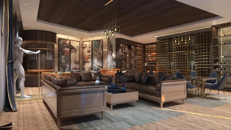 DIFC Asset Management Lounge executive office & lounge, view 3