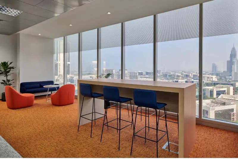 JLT Tower Offices corporate tower fit-out, view 2