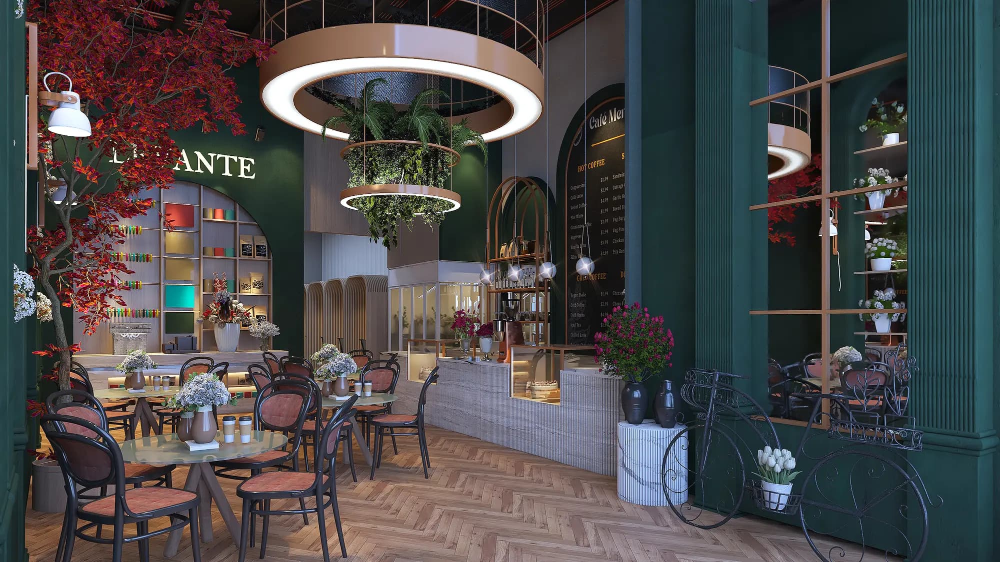 Levante Café, café & restaurant in Dubai, UAE
